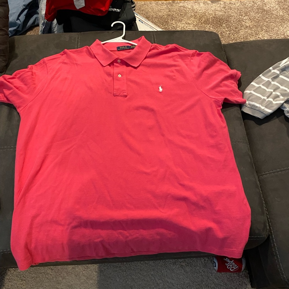 Used 3XB Pink Polo Ralph Lauren Shirt